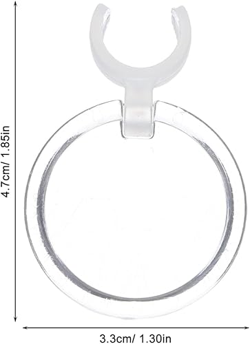 Miniatura 6 de Lupa para bordar, 10 Uds., con clip práctico, clip de lupa, clip en la lupa, útil broca, pluma de arte de diamante, 10 Uds