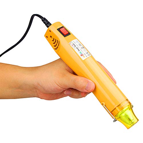 New Power Adjustable Mini Heat Gun, Tomorotec up to 660 F Handheld Electric