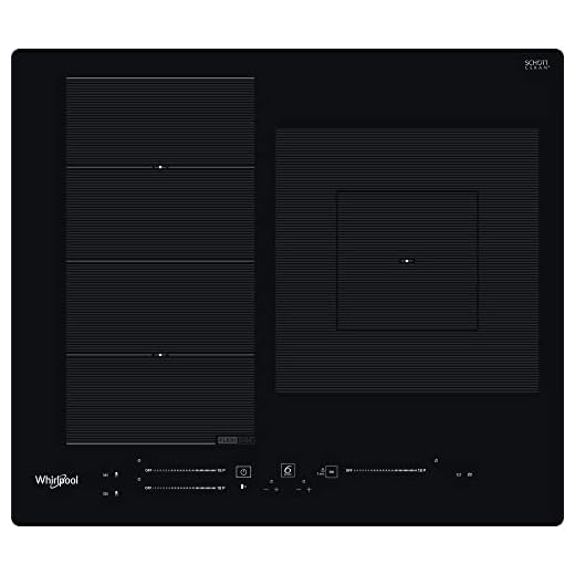 Los 5 Mejores Hornos Eléctricos del Mercado Whirlpool WF S9560 NE ENCIMERA INDUCCION 3 F. FLEXISIDE, TECNOLOGIA 6TH Sense, Chef Control, Flexible Cooking, Funcion DERRETIR, No Aplica