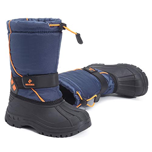 CIOR Snow Boots Winter Outdoor Waterproof with Fur Lined for Girls & Boys