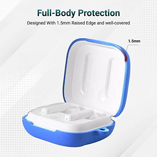 Image of KACA Basic Case for Oppo Enco W51 (Silicone Sky Blue)