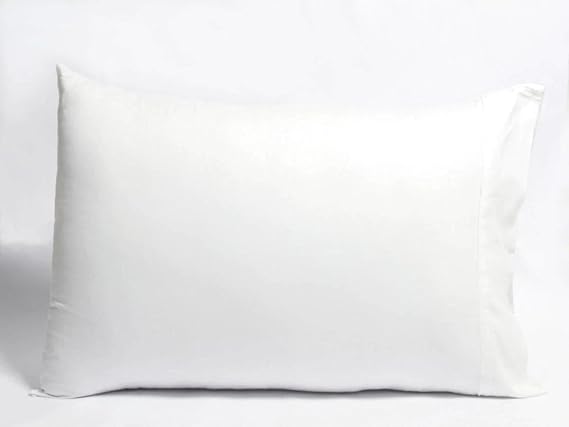 Green Natural and Organic Shredded Latex Pillow - King Size - GOLS Certified Organic - Adjustable Bed Pillows for Sleeping - Soft Pillow for Side and Back Sleepers - Zippered Organic Cotton Cover