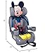 Disney Mickey Mouse 2-in-1 Car Seat by KidsEmbrace | Forward-Facing Harness (26.5–65 lbs) & Booster Mode (40–100 lbs) | Latch Equipped | Premium Fit with Multi-Position Headrest, Harness & Recline
