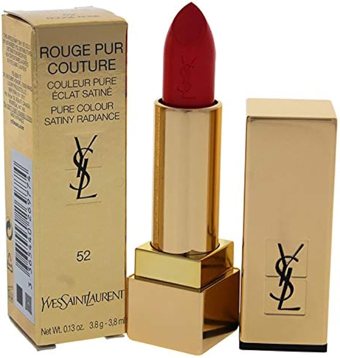 Yves Saint Laurent lipstick Rouge Pur Couture, No.50 Rouge Neon, 0.13 Ounce