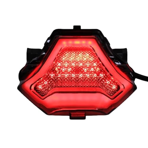 Freno luces trasero LED para rutas nocturnas seguras en moto R3 4