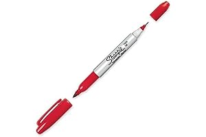 Sharpie Ultra Fine Point Red Twin Tip Permanent Marker