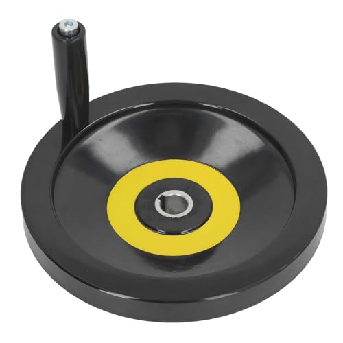 NDNCZDHC Hand Wheel, 0.87x9.84in Table Saw Handwheel Lathe Milling Machine Grinder Handwheel with Revolving Handle