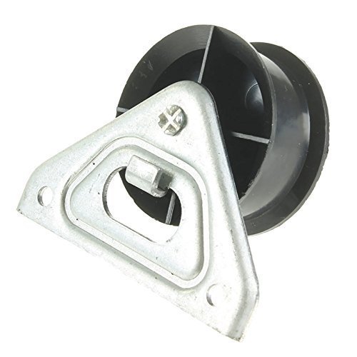 4YourHome Replacement Drive Belt Jockey Tension Pulley Wheel & Bracket for Hotpoint Indesit Tumble Dryers