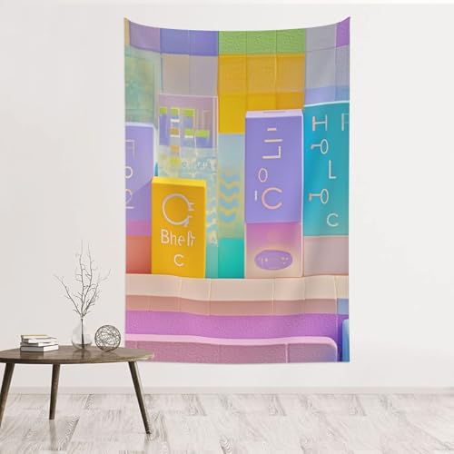 Tapisserie murale sans dommage pour décorer un appartement