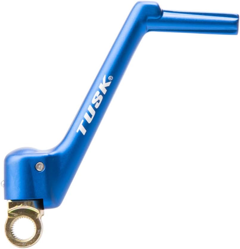Tusk Kick Starter Anodized Blue Compatible with Yamaha YZ125 1986-2026/YZ125X 2020-2026