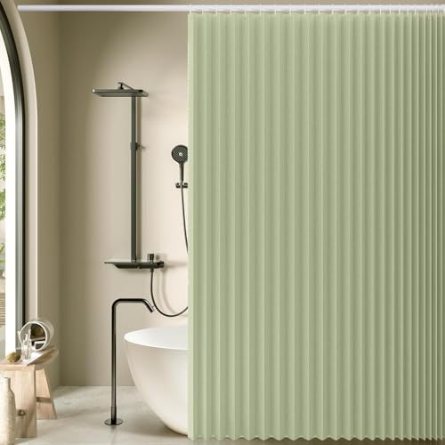 Séparateur de douche pliable vert 260x200 pour bloquer l'eau