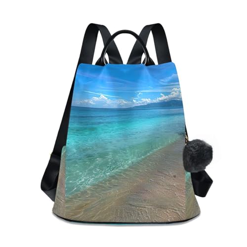 Sac de voyage femme léger et sac à dos tropical avec fermeture sécurisée