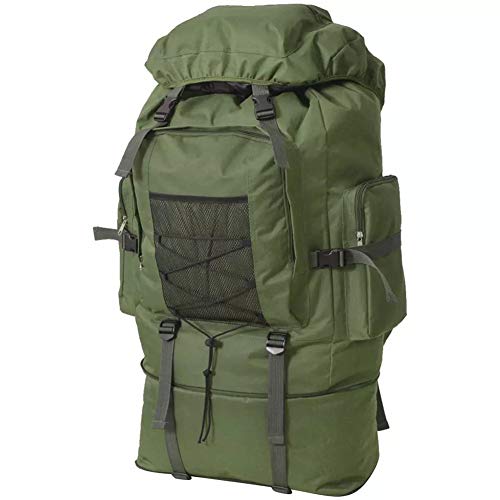 AYNEFY Mochila de senderismo al aire libre  100  estilo militar  de viaje   camping