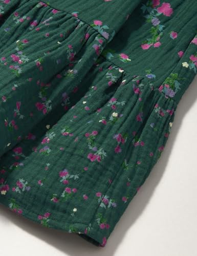 Desigual Girl Woven Dress Long Sleeve4