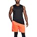 Produktbild Under Armour Herren Leichtes und Atmungsaktives Tanktop für Fitness und Sport, bequemes Trainingsshirt Mit Anti-Odor Technologie und 4-Way-Stretch MK-1 Sl, Black/Stealth Gray (001), XXL, 1306433-001