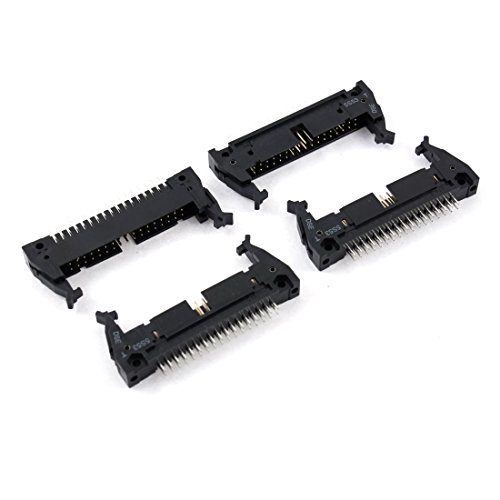 Conector IDC Pin Header 34P 2.54mm 4 piezas miniatura 1