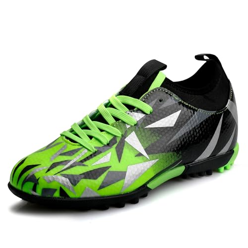 Turf Soccer Cleats Little Kids Big Kids Indoor TF Soccer Shoes Outdoor for Boys Girls