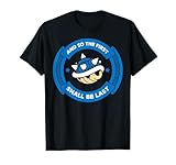 Nintendo Mario Kart Blue Shell Circle Text T-Shirt