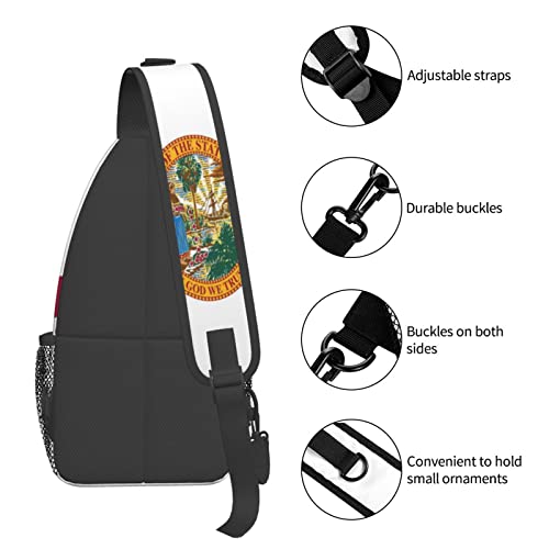 Mochila bandolera urbana negro unisex casual miniatura 6