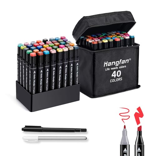 Alcohol Markers 40 Colours Set