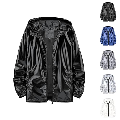 Check out this Holographic Jacket for Men Lightweight Long Sleeve Metallic Shiny Zip Up Hoodie Coat Outerwear with Pockets (Black, XX-Large) from Amazon! Check out this Holographic Jacket for Men Lightweight Long Sleeve Metallic Shiny Zip Up Hoodie Coat Outerwear with Pockets (Black, XX-Large) from Amazon!