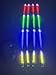 Sando Tech 4PCS 1.4Meters Double Row Dream Chasing Flow Led Strip Light IP68 Waterproof 17.5' (4)