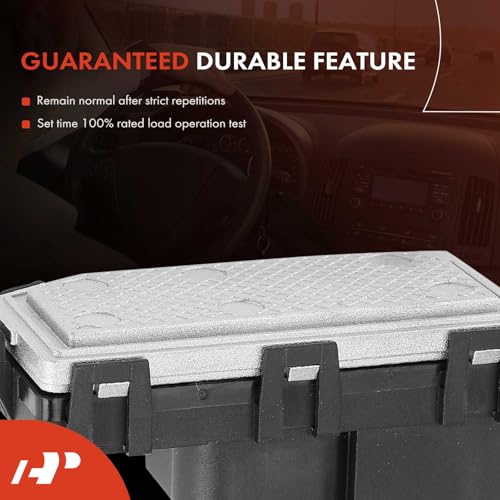Image of A-Premium Front HVAC Blower Motor Resistor Compatible with Ford Models | for C-Max 2013-2018, Focus 2012 - Replace# 6G9T-19E624-DB, 6G9T19E624DB
