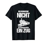 Lustige Sprüche für Sohn, Tochter. Witziges Design mit: Ich schnarche nicht ich träume ich wäre ein Lokomotive. Cooles Geburtstagsgeschenk für Lokführer, Modellbahn & Eisenbahn.