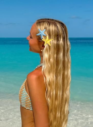 5 Pcs Colorful Mermaid Hair Clips For Women Cute Mermaid miniatura 3