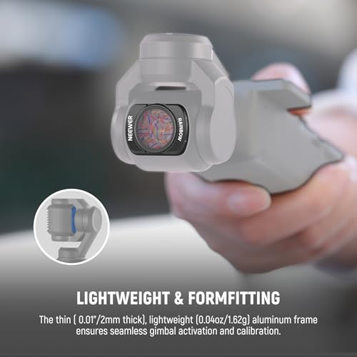 NEEWER Rainbow Star Lens Filter Compatible with DJI Osmo Pocket 3 / Pocket 4 / Xtra Muse, Magnetic HD Starlight Gimbal Camera Effect Filter + Screen Protector Accessories, FL-C36 - image 6