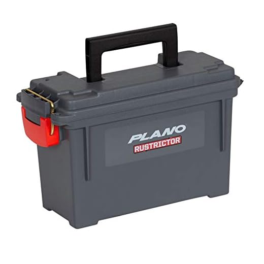 Plano Rustrictor Field/Ammo Box, Gray, Small