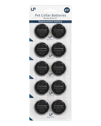 LP RFA-67D-11 6V Pet Collar Batteries 10-Pack