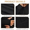 DiULi Men's UPF 50+ Sun Protection Hoodie, Long Sleeve Quick-Dry Swim Rash Guard & Outdoor UV Shirt, Breathable Performance Hoodies,Black,Size XL #2