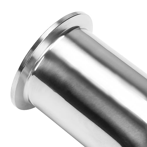 Image of DERNORD Reducing Clamp Tee 3 Way Stainless Steel 304 Sanitary Fitting (Pipe OD: 2 inch x 2 inch x 1 inch)