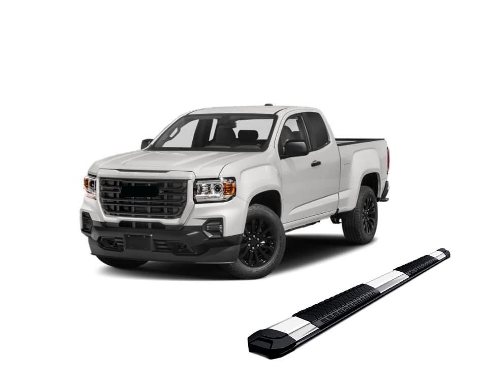 Estribos Cutlass de Acero Inoxidable para GMC Canyon y Chevrolet Colorado miniatura 4