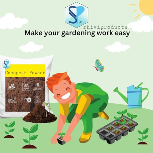 Image of Organic Cocopeat Powder | Seed Germination, Soil Aeration, Natural Fertilizer | for Home Gardening Potting Mix and Garden Bed (400)