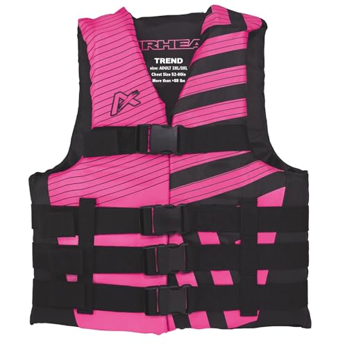 Gilet de sauvetage Airhead Trend pour femmes, homologué Coast Guard, 2X-Large/3X-Large, rose