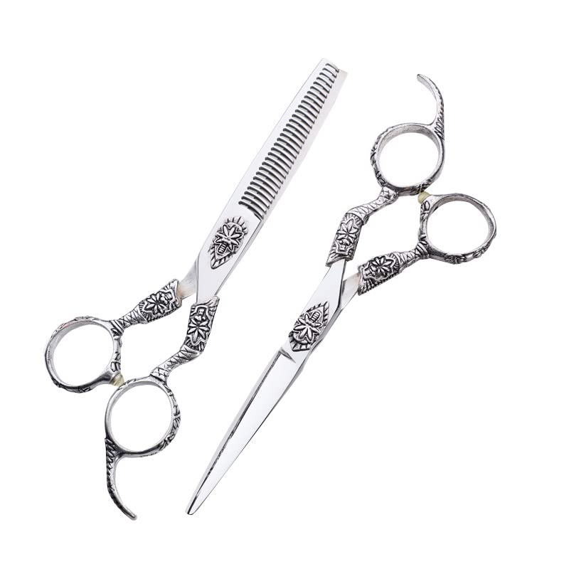 Forbici per tagliare i capelli, 6 pollici parrucchiere famiglia adulto bambini taglio capelli Liu Hai strumento per capelli denti sottili kit di taglio