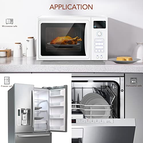 Greenandlife 10Inch/5Pcs Dishwasher & Microwave Safe Wheat Straw Plates - Lightweight & Unbreakable,Non-Toxin, Bpa Free For Kids Children Toddler & Adult (Gray) #TOP3