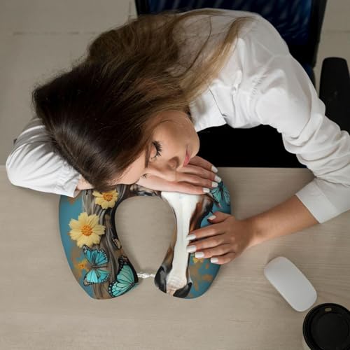 Almohada de viaje espuma memoria tamaño estándar miniatura 7