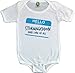 Ann Arbor T-shirt Co. Unisex Baby "STORMAGEDDON" Funny Infant Dr. One Piece-3-6 Months