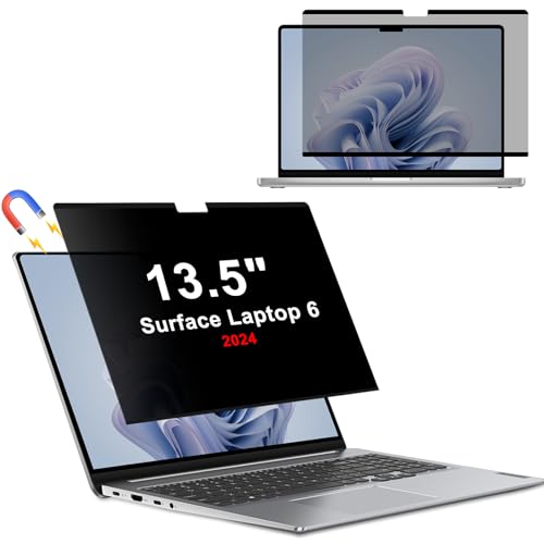 Filtre Amovible Anti-Lumière Bleue et Espion pour Surface Laptop 13.5