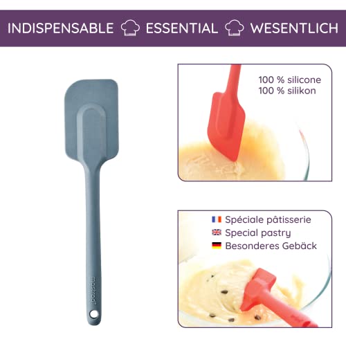 Mastrad premium Silikon Spatel - temperaturbeständig bei Hitze und Kälte - hygienisch und einfache Reinigung - mit ergonomischer Griffform… – Ansicht 3
