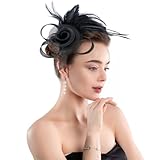 Fascinators Hats for Women Kentucky Derby Hats for Women Tea Party Hats for Women Kentucky Derby Outfits Black