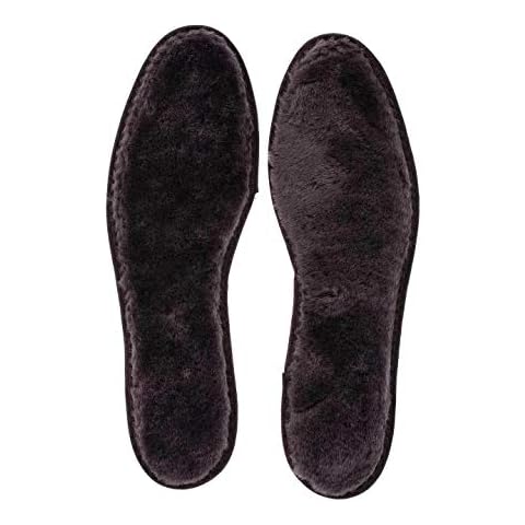 Sheepskin Insoles 11-11.5 UK Shoe | Natural Latex Non Slip Sole | Added Comfort And Warmth | The Wool Company Cover