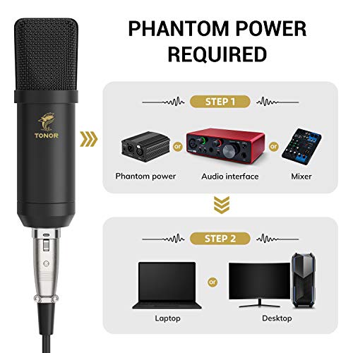 Professional Cardioid XLR Microphone Kit with Boom Arm & Accessories - Image 5