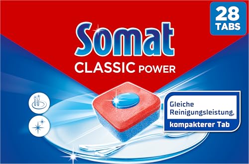 Somat Classic Power kompakte Spülmaschinentabs (28 Tabs), Geschirrspültabs – Ansicht 1