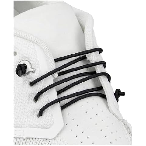 Endoto Elastic Shoelaces for ON Cloud 5 No Tie Replacements Shoes Laces Stretchy Bungee Running Training(Color:Black,Size:24Inch) Cover