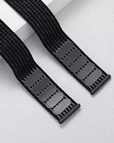 Jfjewer To My Son Bracelet From Mom, Stainless Steel Son Bracelet From Mom, Gifts For Son From Mom 18Th Birthday Gifts For Boy - Adjustable Velcro Nylon Wristband, Black #TOP6