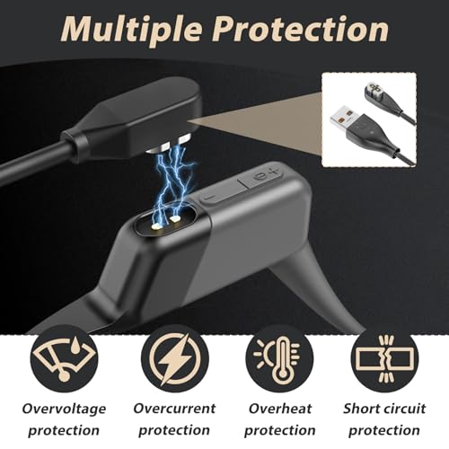 Magnetische oplaadkabel Shokz AfterShokz Aeropex OpenRun Pro Mini USB-kabel 1m met overspanningsbeveiliging - Afbeelding 5